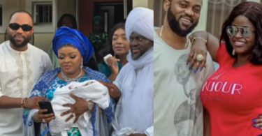 Bukola Arugba’s Ex Damola Olatunji Reacts To Rumor About Him Being Father To Dayo Amusa’s Son