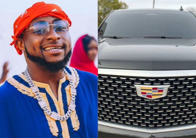 Car Dealer Surprises Davido With Brand New Escalade To Celebrate His Birthday