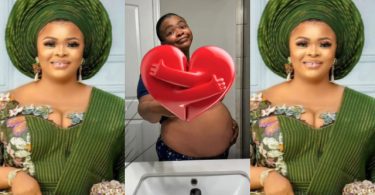 Dayo Amusa’s Friend Debunks Surrogacy Rumour, Posts Pictures Of Actress While Pregnant