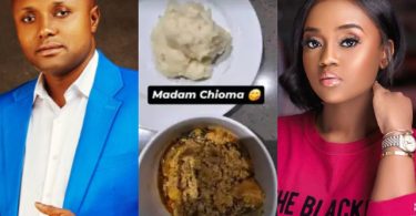 Isreal DMW Posts Photos Of Nigerian Dishes Davido’s Wife Chioma Served Him In Atlanta