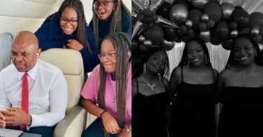 Tony Elumelu celebrates His Triplets’ 18th Birthday In Grand Style