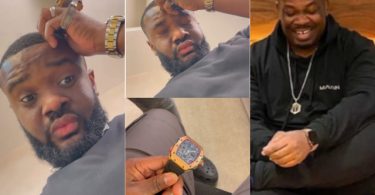 William Uchemba Reveals Moment He Tries To Steal Don Jazzy Richard Mille Wrist Watch Worth N646M