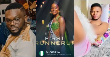 David Hundeyin roasts critic who mocked Chidimma Adetshina for coming 2nd at Miss Universe