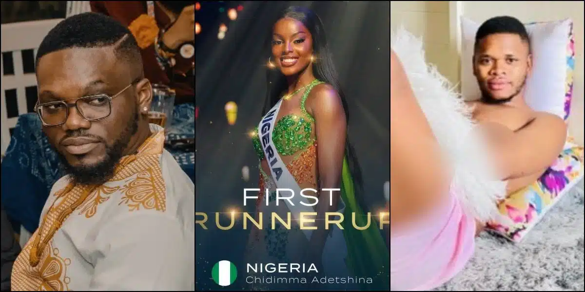 David Hundeyin roasts critic who mocked Chidimma Adetshina for coming 2nd at Miss Universe