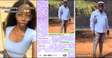 Lady shares mom’s reaction after showing off ‘the love of her life’