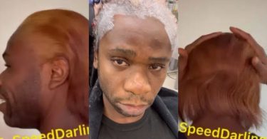 Speed Darlington Debuts New Hairstyle