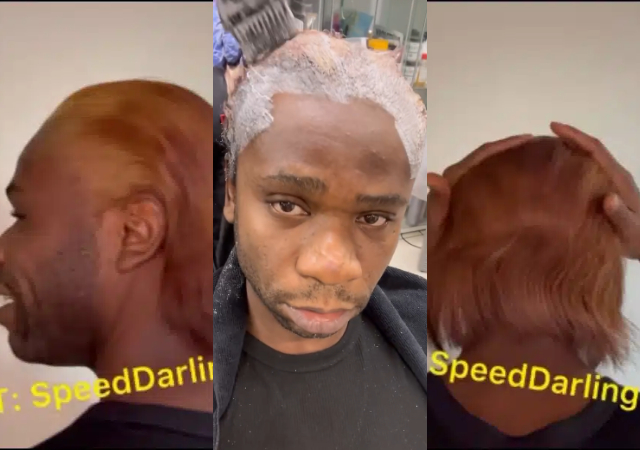 Speed Darlington Debuts New Hairstyle