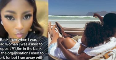 Lady shares how she and boyfriend ran away with her company’s N1.8M only for him to disappear with the money