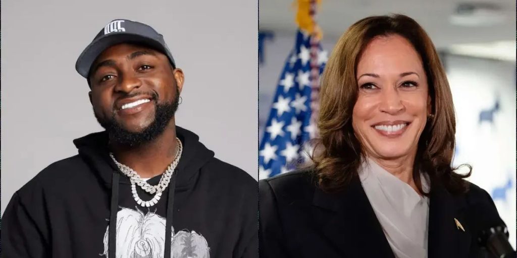 Davido codemns Nigeria’s democracy, reveals reason for voting Kamala Harris