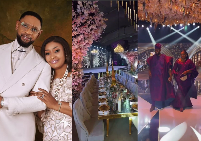 Pastor Biodun Fatoyinbo & Wife Celebrate 25th Wedding Anniversary In Grand Style