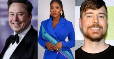 Mercy Johnson laments as Elon Musk and YouTuber, Mr Beast reveal how much they make per day