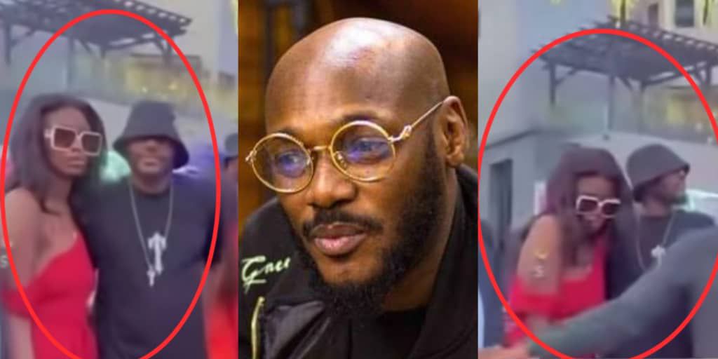 2face Idibia gets cozy with mystery woman amid marriage clash with wife, Annie