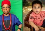 Chinedu Ikedieze unveils son’s face for the first time