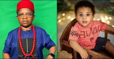 Chinedu Ikedieze unveils son’s face for the first time