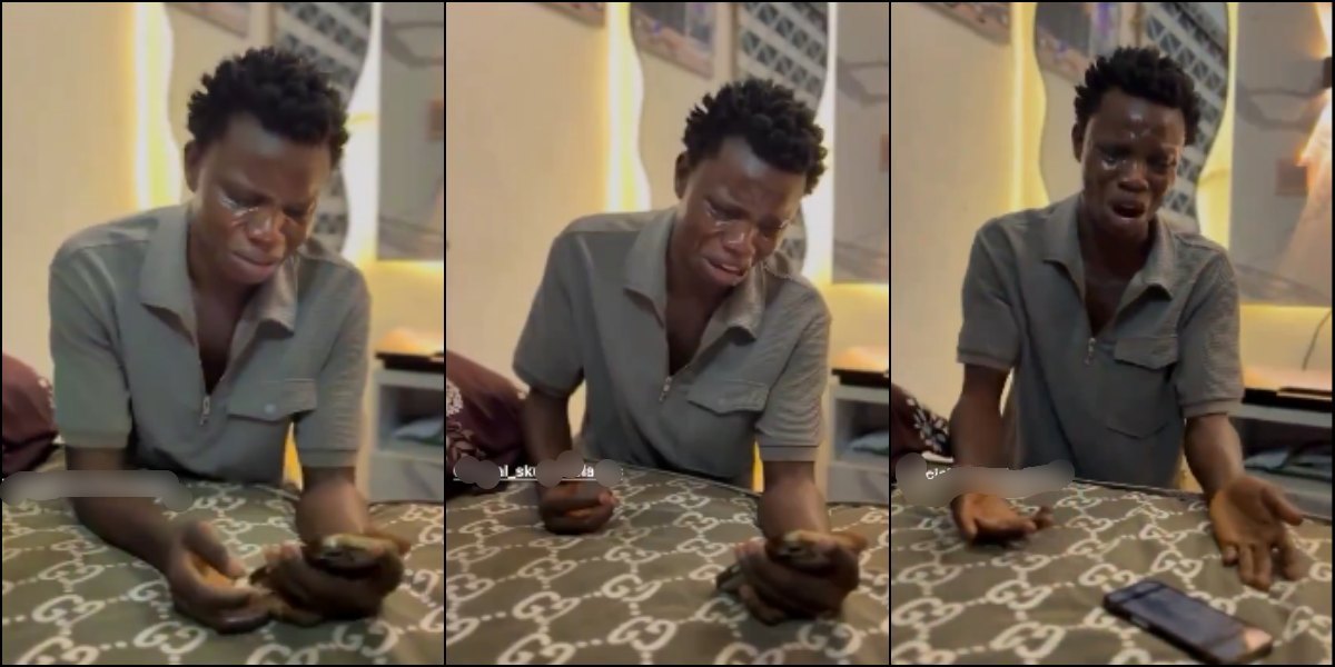 Man in tears after losing younger brother’s school fees to sporty bet
