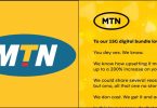 MTN issues statement on 200 percent data tariff increase