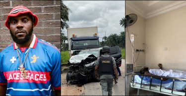 Odumodublvck hospitalized after surviving car crash