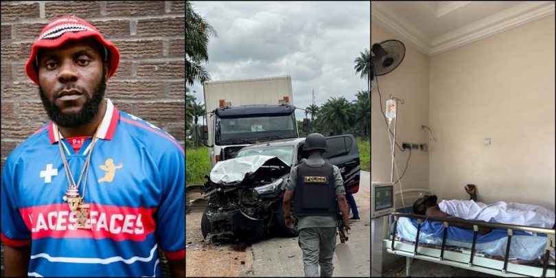 Odumodublvck hospitalized after surviving car crash