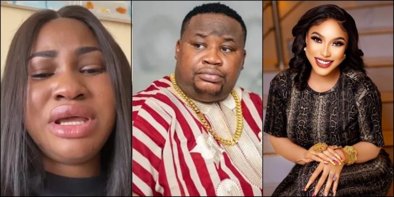 Cubana Chief Priest’s alleged baby mama vows to continue dragging him, shares how Tonto Dikeh sent her N1M