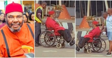 Pete Edochie in wheelchair at Airport: Fans react to shocking video