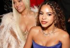 Beyonce slammed for dressing her daughter like a ‘grown up’ after she wore cle3vage-baring dress to the Grammys (photos)