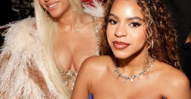 Beyonce slammed for dressing her daughter like a ‘grown up’ after she wore cle3vage-baring dress to the Grammys (photos)