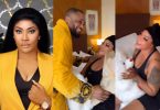 Angela Okorie Shows Off Lover On Valentine’s Day As He Spoils Her With Gifts