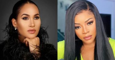 Carolyna apologises to Laura after saying she was pimped in Real Housewives of Lagos season 1