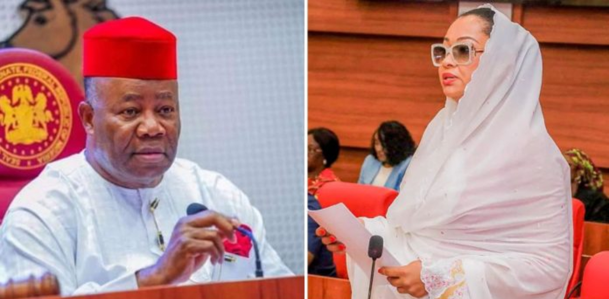 Senator Natasha sues Senate President Akpabio for defamation, demands ₦100bn in damages
