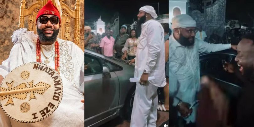 E-Money celebrates birthday, gifts out N200M, 20 cars