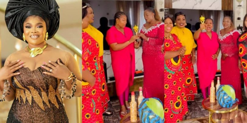 Ruby Ojiakor radiates joy as she receives humanitarian award