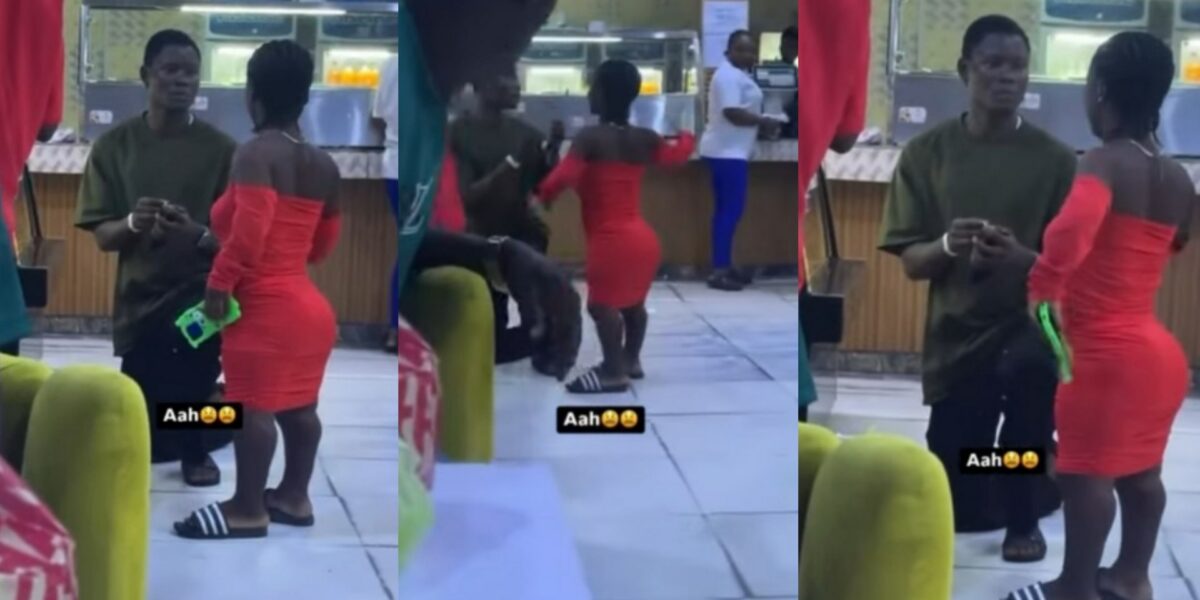 Drama as lady embarrasses man for proposing in public
