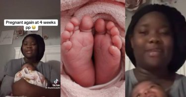 Woman who gave birth 4 weeks ago discovers she’s 3 weeks and 4 days pregnant