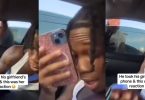 Man locks himself in car to go through girlfriend’s phone, finds evidence of cheating