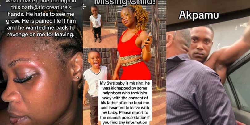 Woman calls out baby daddy, claims he wanted to use her for ritual, kidnapped their child