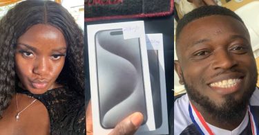 Lady labels phone vendor a thief as he fails to deliver an iPhone 15 Pro after ₦1.6m payment