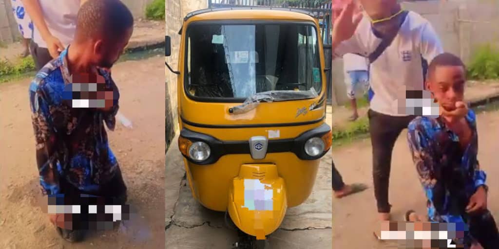 Man given a brand-new tricycle on installment sells it, angers residents
