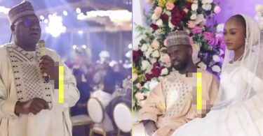 Bride’s father advises groom at wedding that it’s not his wife’s duty to cook for him