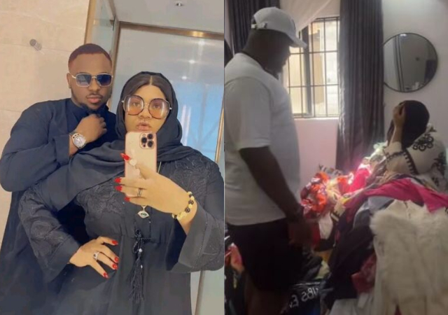 Nkechi Blessing’s Boyfriend, Xxssive Calls Off Her Valentine After Surprising Her At Home