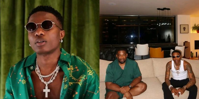 Wizkid and Don Jazzy spotted months after online outburst