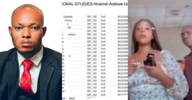 PHD candidate releases alleged result of UNIZIK female student