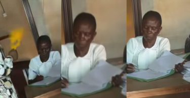 Video shows female student fanning lecturer in her office