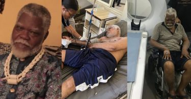 John Amaefule hospitalized over stroke