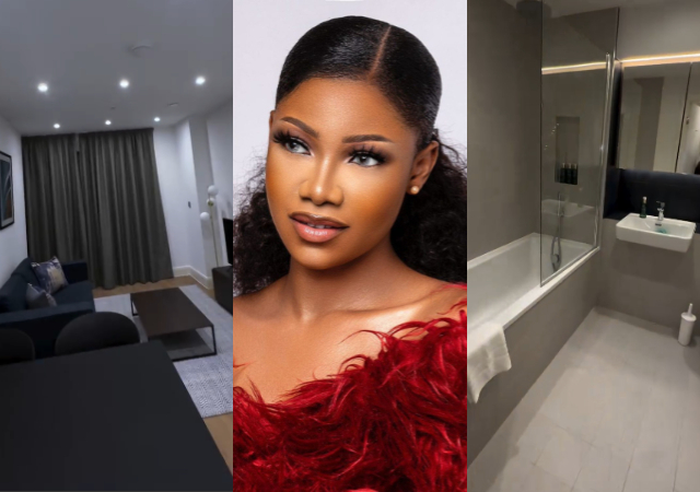 BBNaija’s Tacha Shows Off New Home After Moving To UK