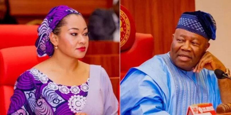 “Her actions have no remedy” – Sen Nwebonyi reveals why Akpabio changed her seat