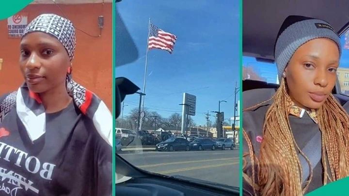 Nigerian lady documents her journey to USA, video gets attention on TikTok