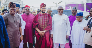 Photos: 2 ex-presidents, Obasanjo, Koroma storm COZA Pastor’s 25th wedding anniversary in Abuja