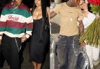 Asake reportedly dating American model India Love as they are spotted on date in LA