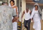 MC hailed for removing his cloth to protect bride from rain