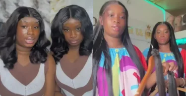 Twin hair vendors under fire for allegedly bullying customers after payment